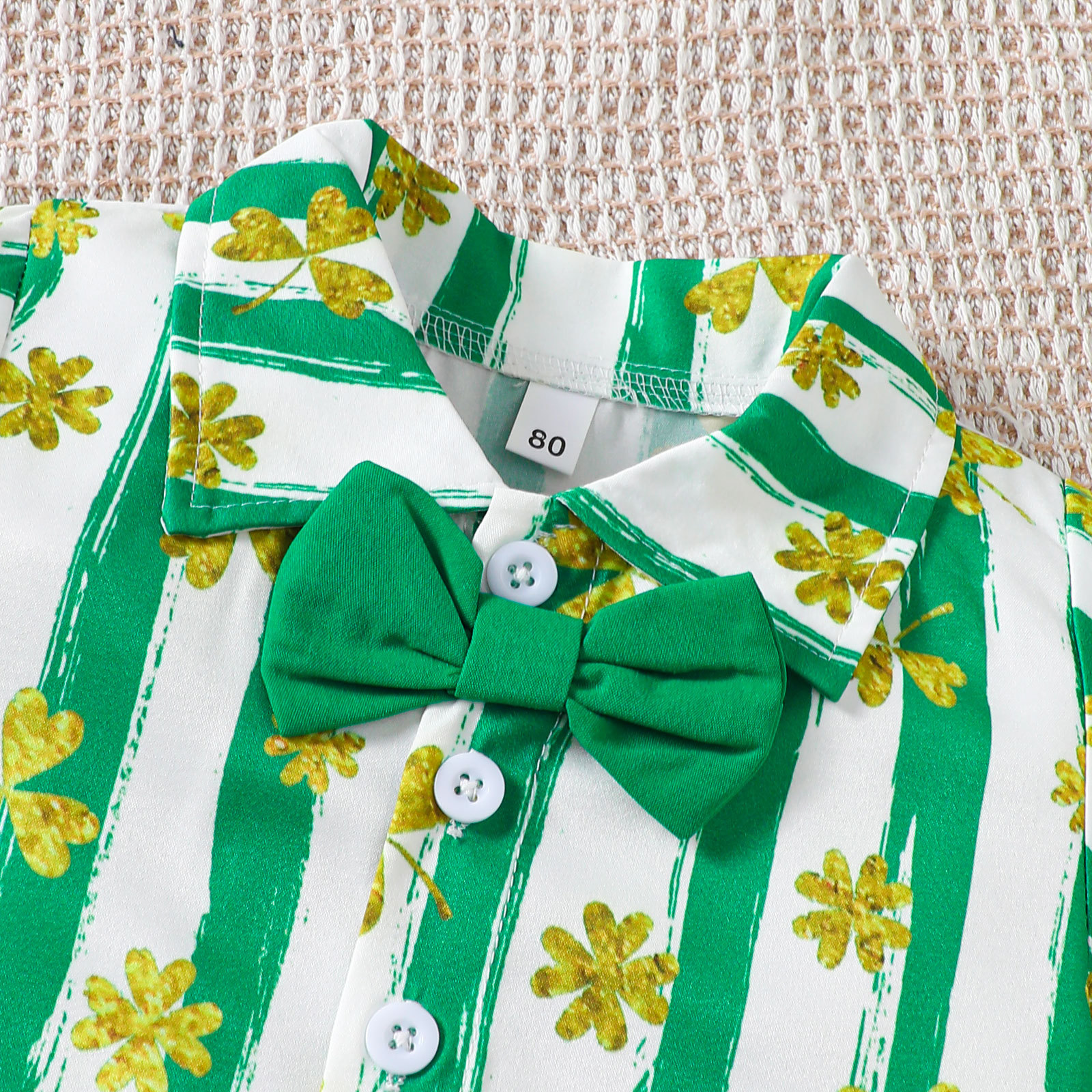 Baby Boy Clover Suit