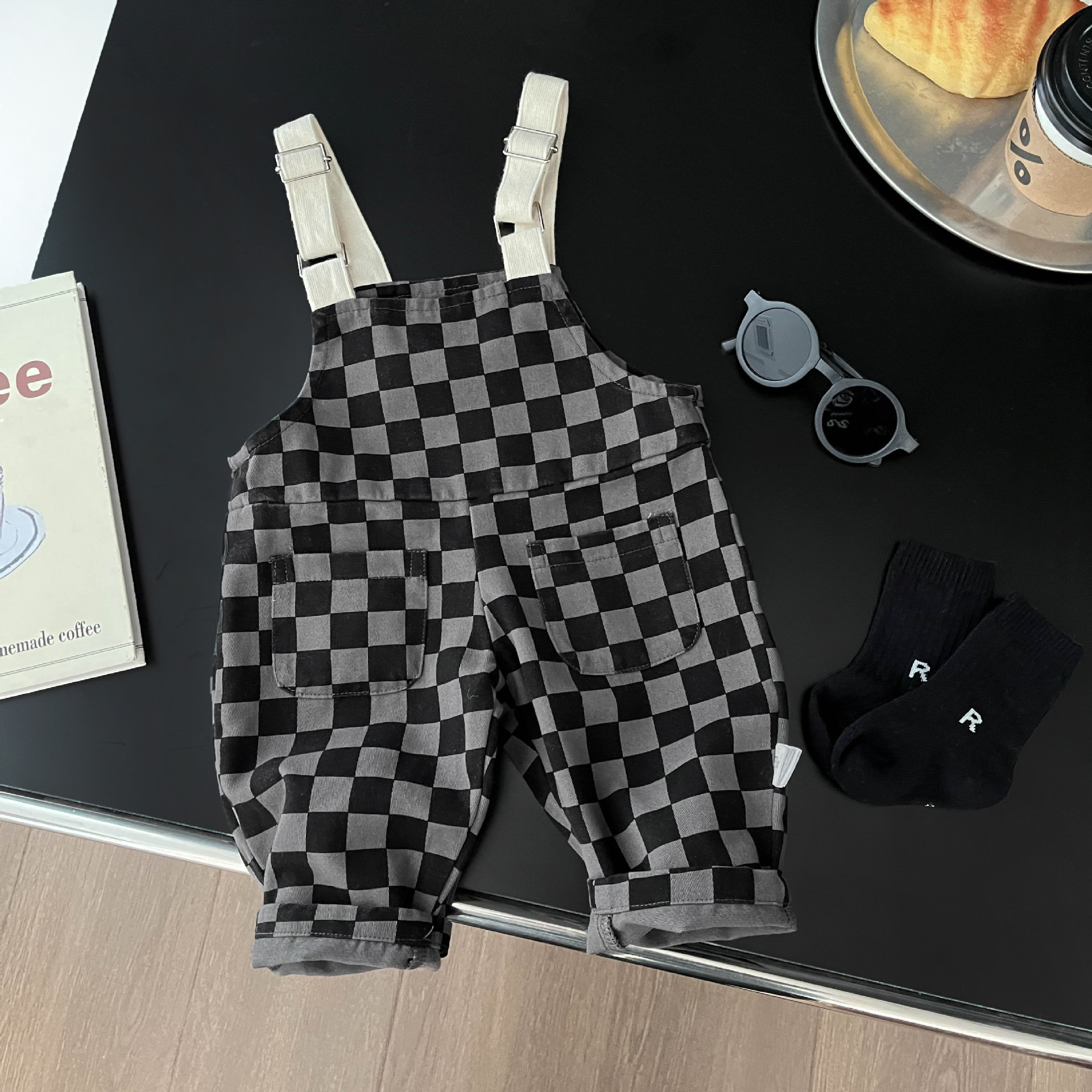 Baby Checkered Romper