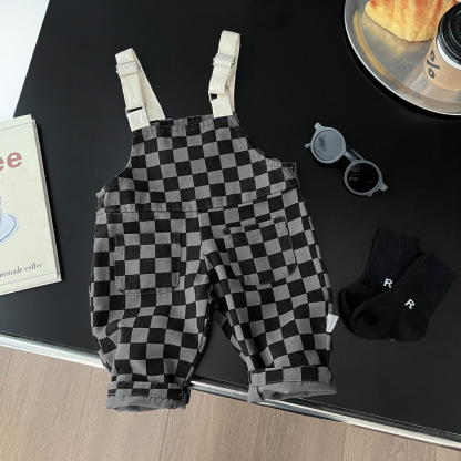 Baby Checkered Romper