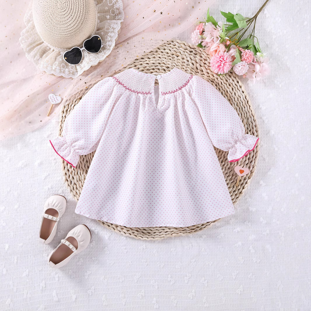 Girls Love Embroidered Dress