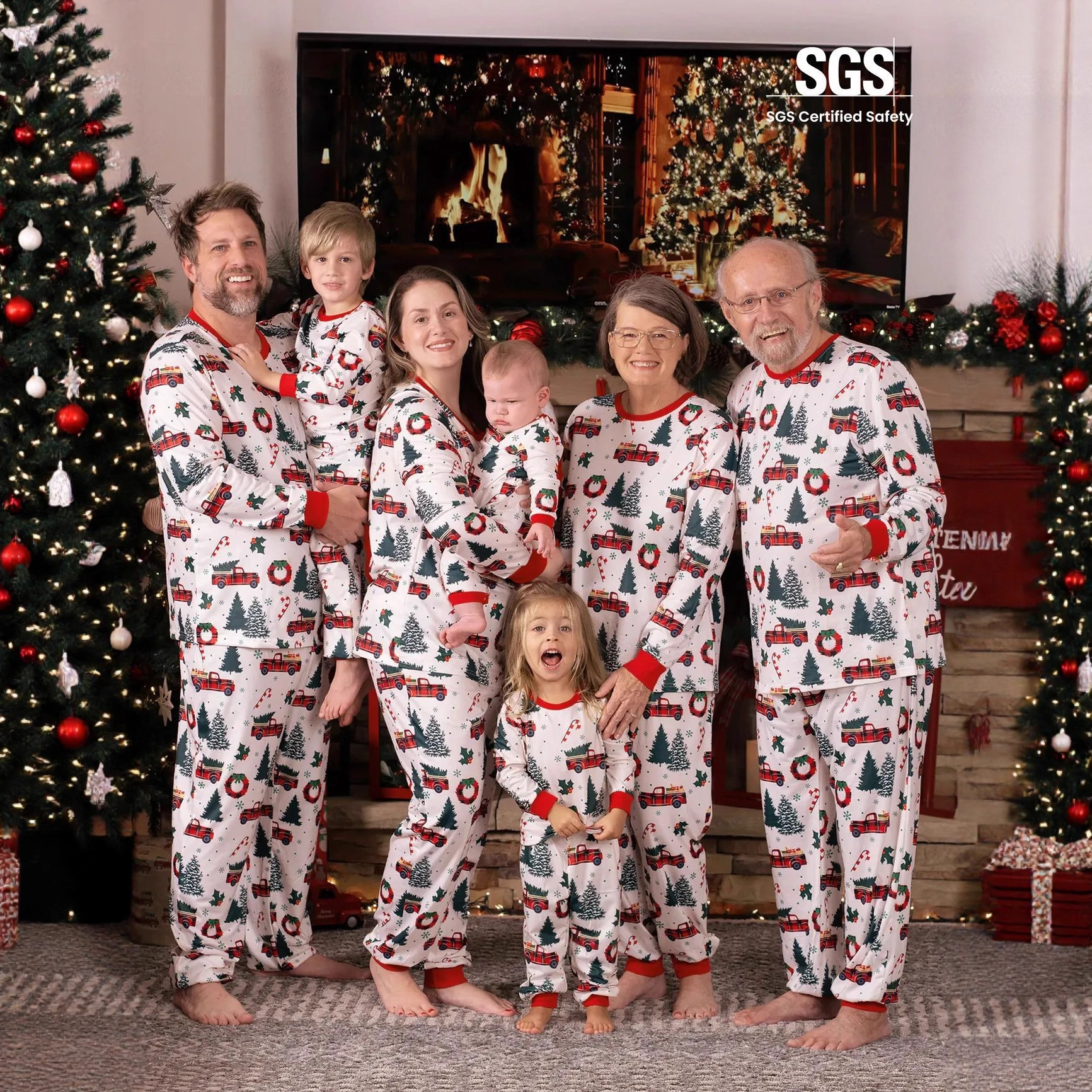 Christmas Parent-Child Outfit Set