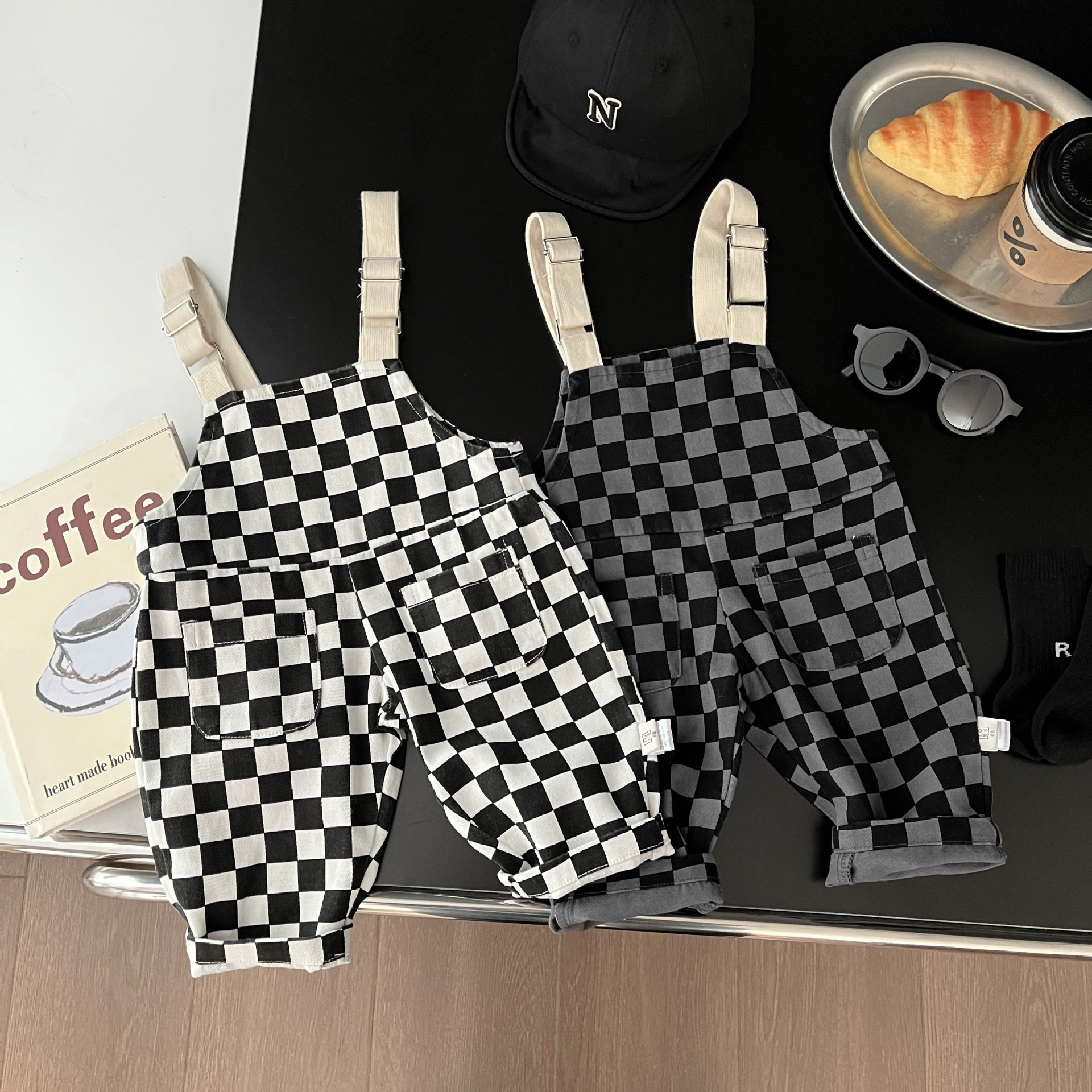 Baby Checkered Romper