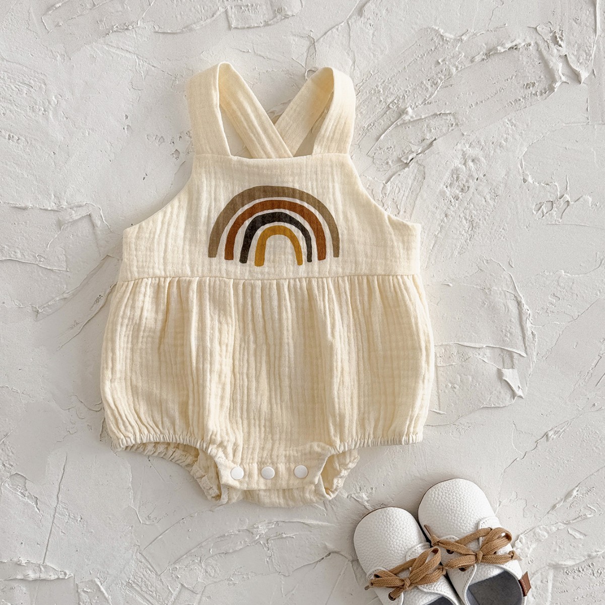 Baby Cute Rainbow Rompers
