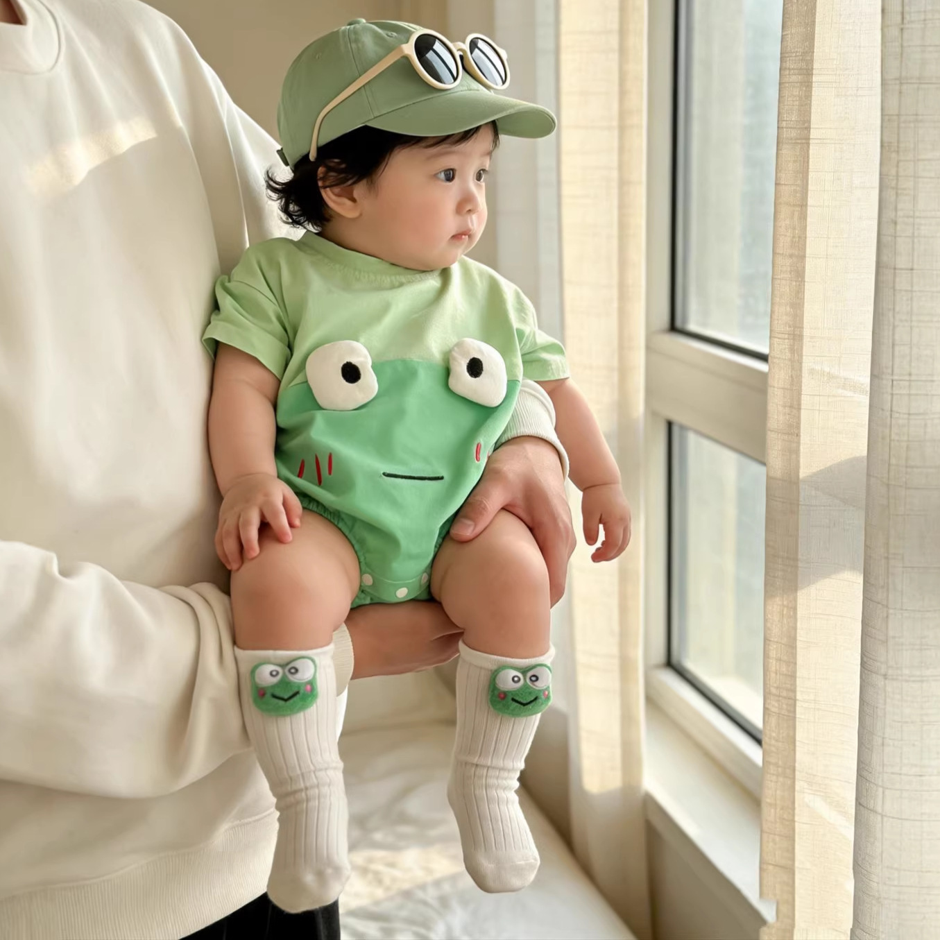 Baby Cute Frog Romper