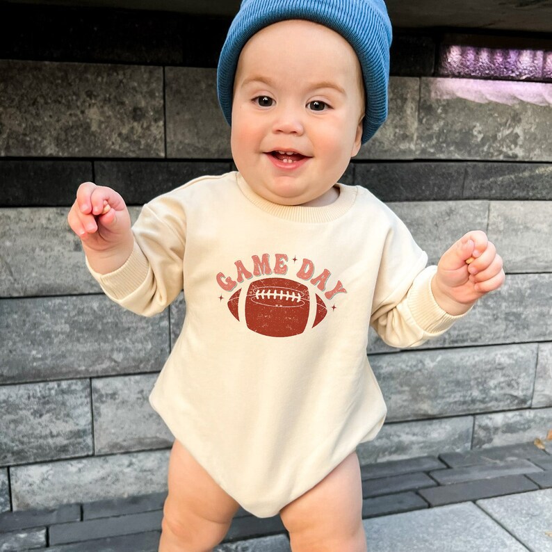 Baby Game Day Romper