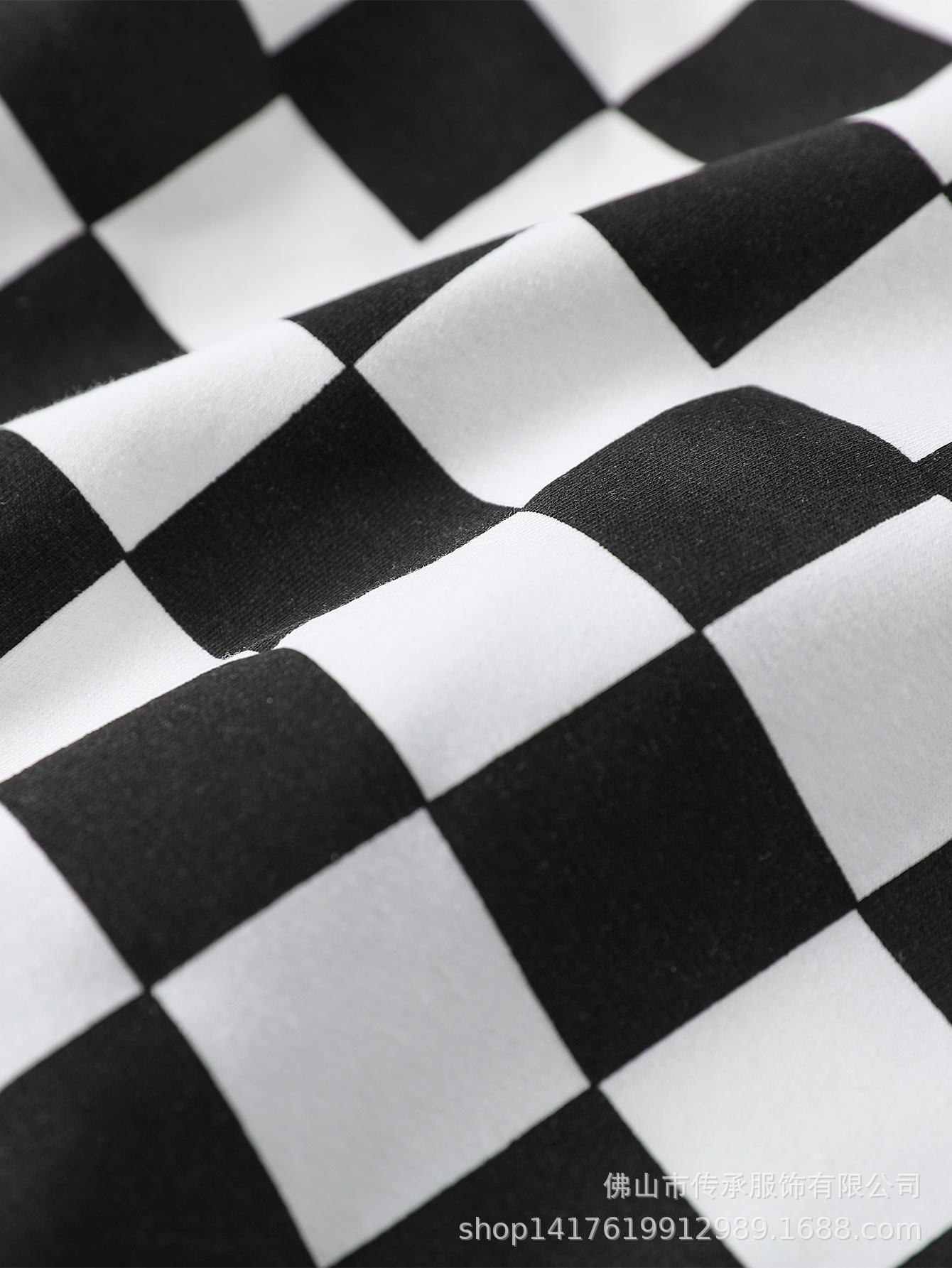 Baby Checkered Hooded Sweatshirt Set