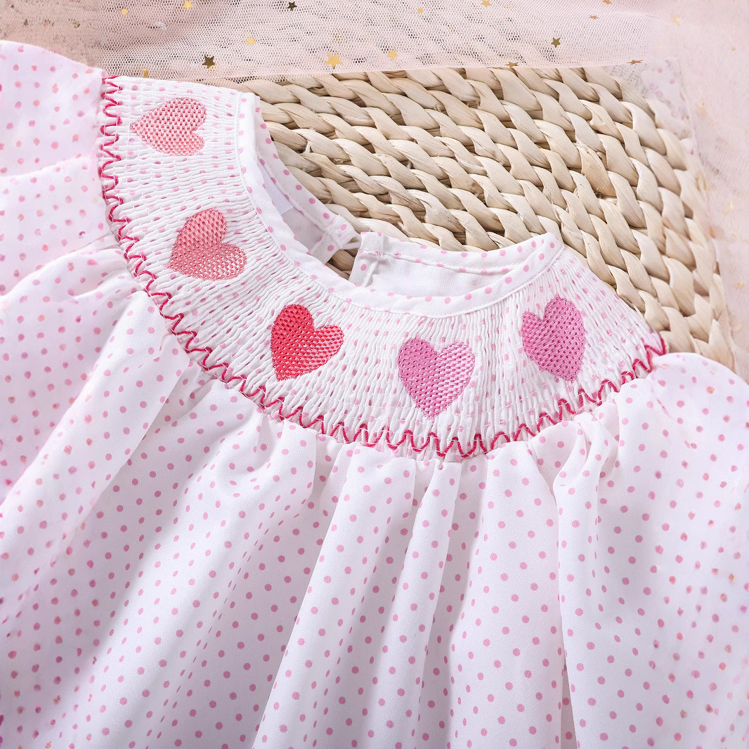 Girls Love Embroidered Dress