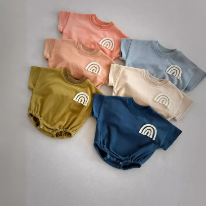 Baby Rainbow Romper