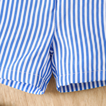 Baby Boy Dinosaur Embroidery Suit