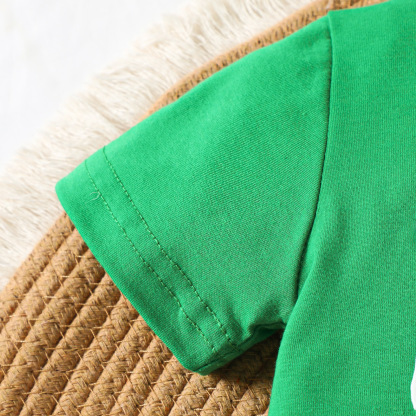 Baby Boy Dinosaur Embroidery Suit