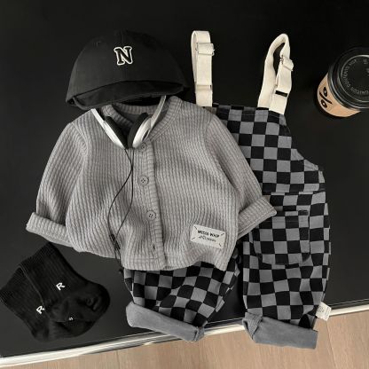 Baby Checkered Romper