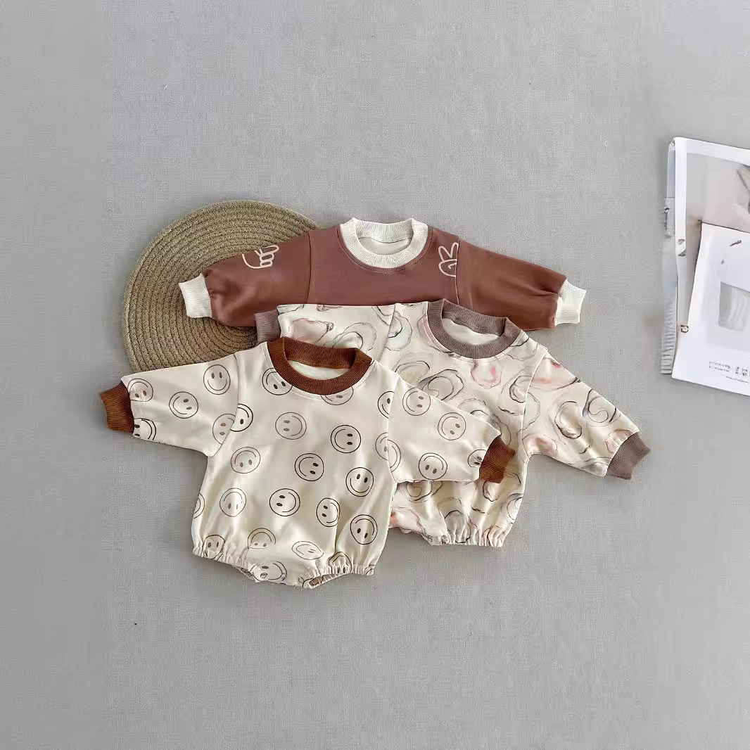 Baby Smiley Face Romper