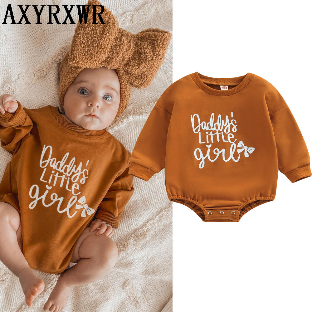 Baby Daddy's little girl print Bodysuit
