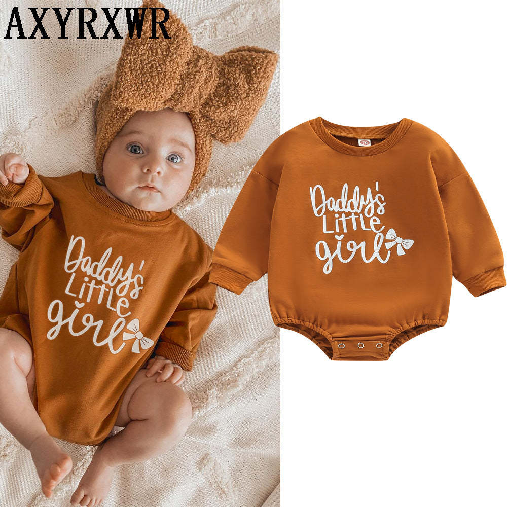 Baby Daddy's little girl print Bodysuit