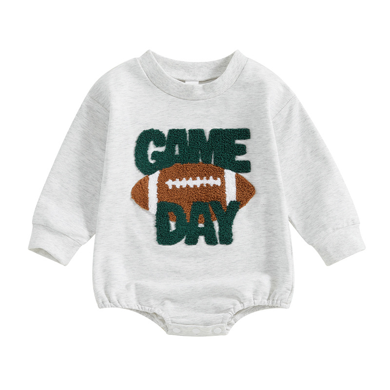 Gameday Embroidered Long Sleeve Bodysuit