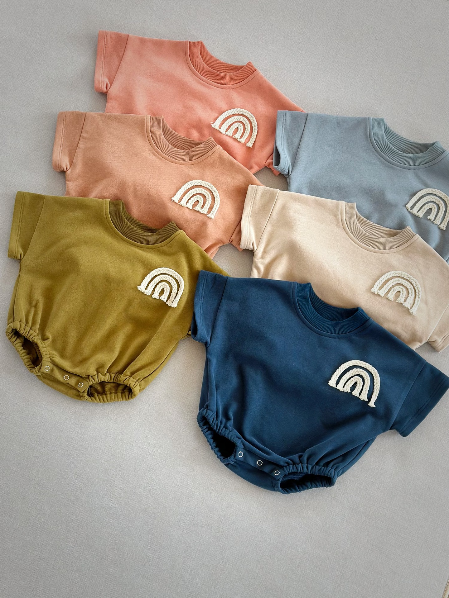 Baby Rainbow Romper