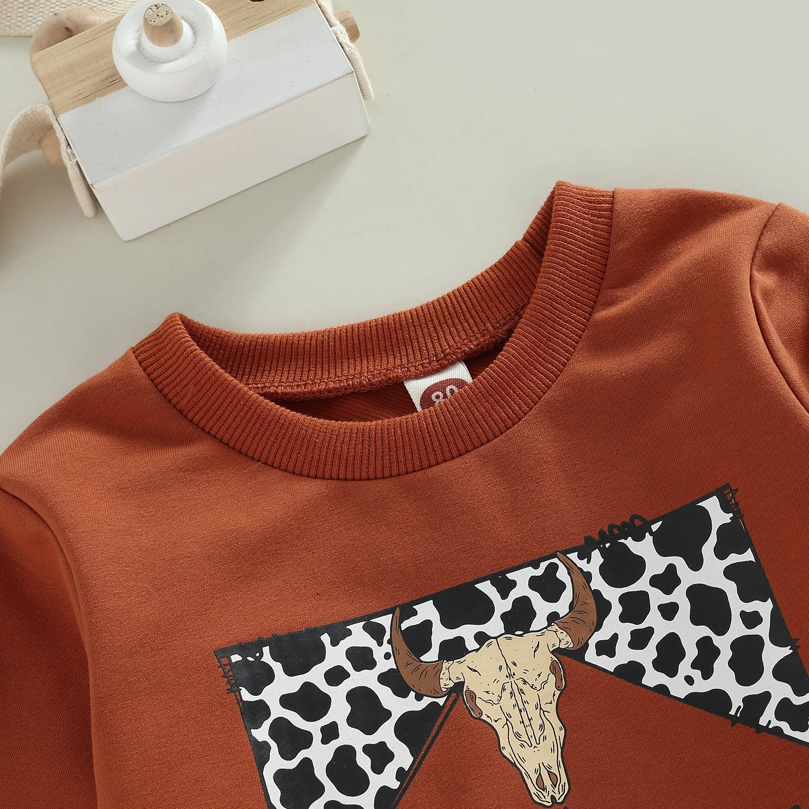 2 Pieces Toddler girl cowboy Suit