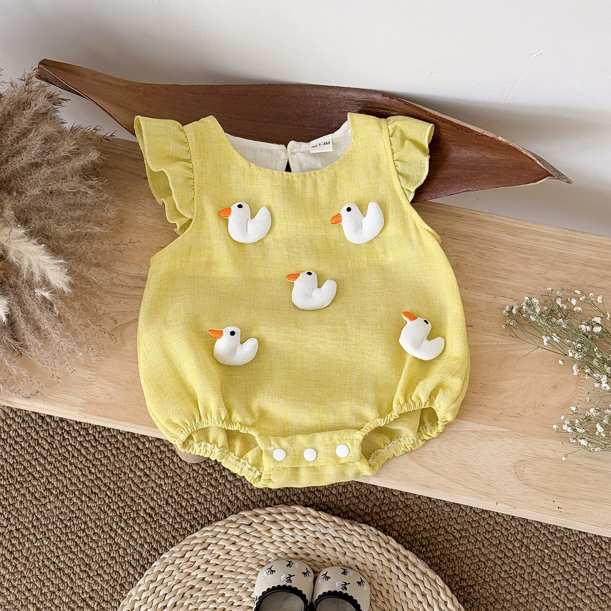 Cute Baby Duck Romper