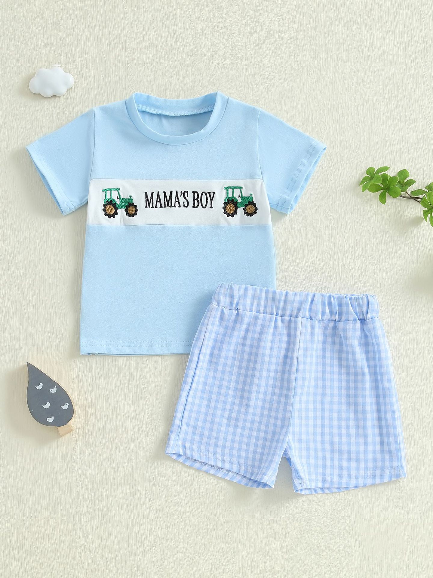 Mama’s Boys Embroidery Suit