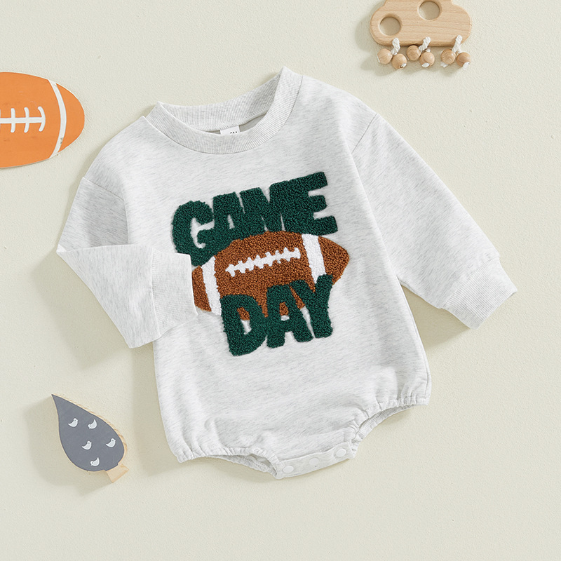 Gameday Embroidered Long Sleeve Bodysuit