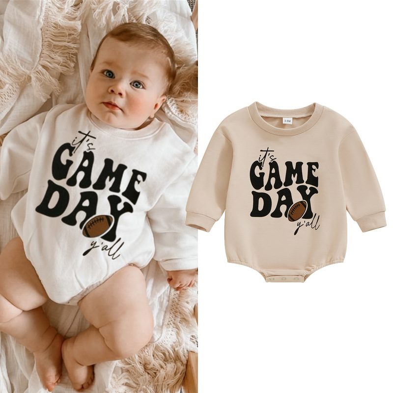 Baby Game Day Romper