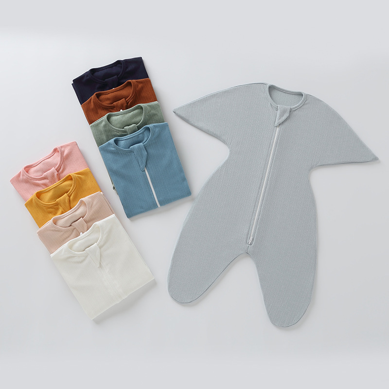 Infant Cotton Long-Sleeve Romper Newborn Baby Sleepwear