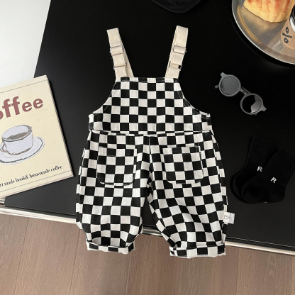 Baby Checkered Romper
