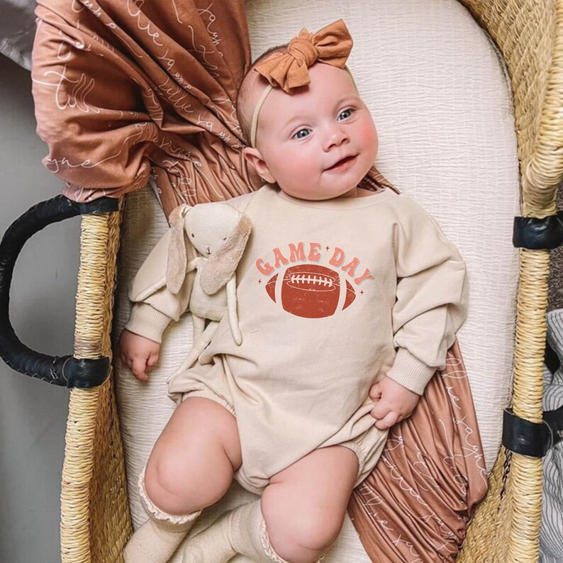 Baby Game Day Romper