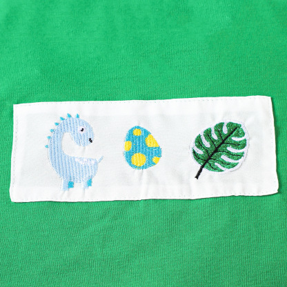 Baby Boy Dinosaur Embroidery Suit
