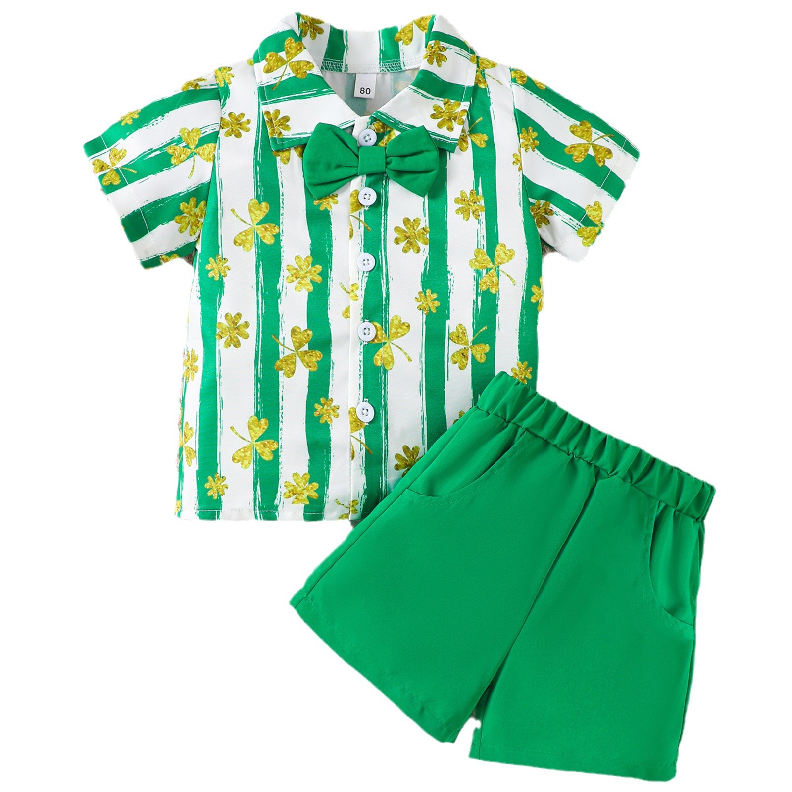 Baby Boy Clover Suit