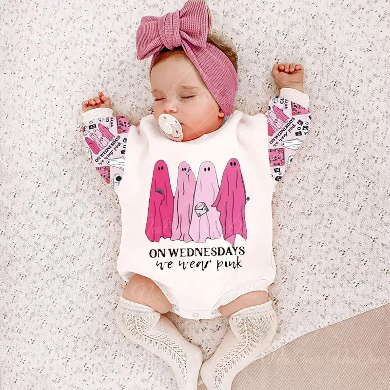 On Wednesdays We Wear Pink Romper