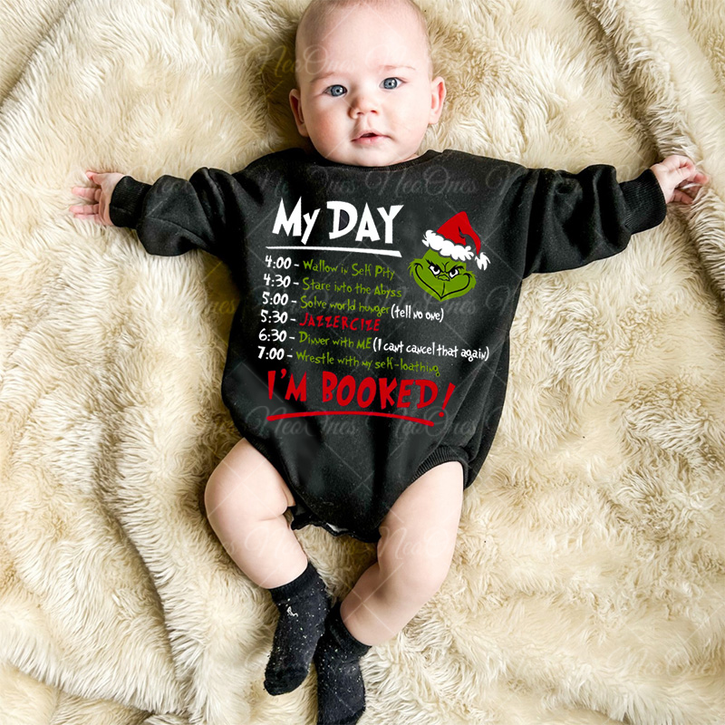 Baby Christmas print Romper