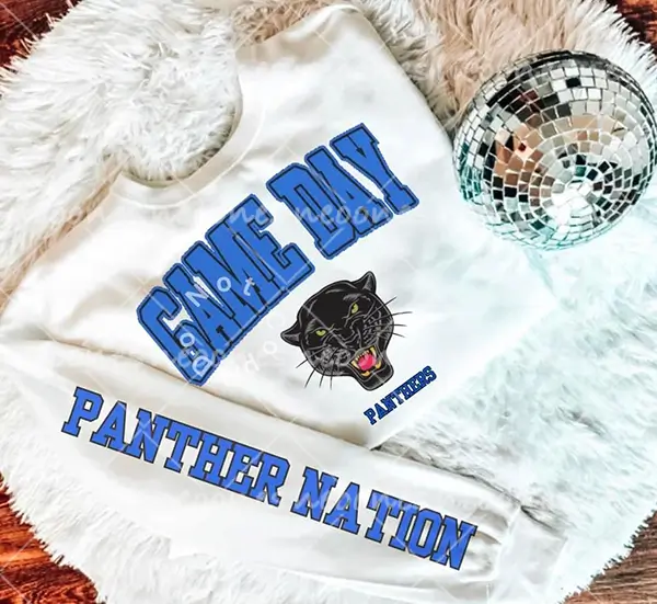 Baby Game Day Romper and Adult Sweatshirt