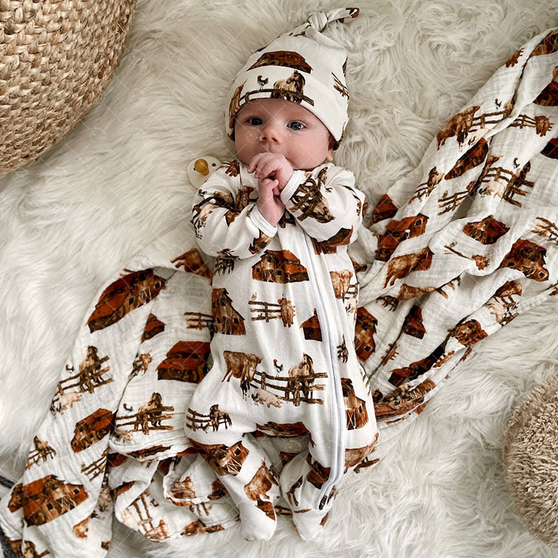 Baby Cowboy Romper