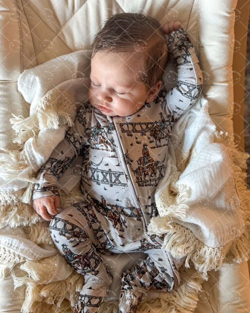 Baby Cowboy Romper