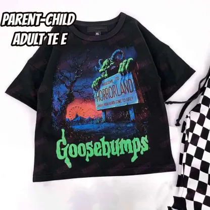 Baby Halloween Romper and Adult Tee