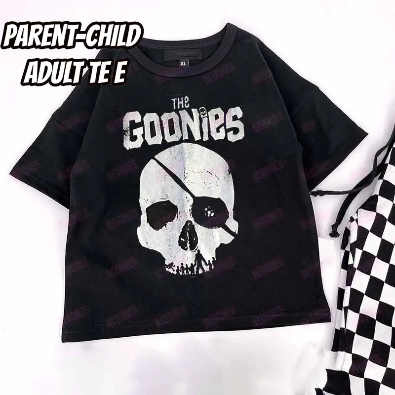 Baby Print Romper and Adult Tee