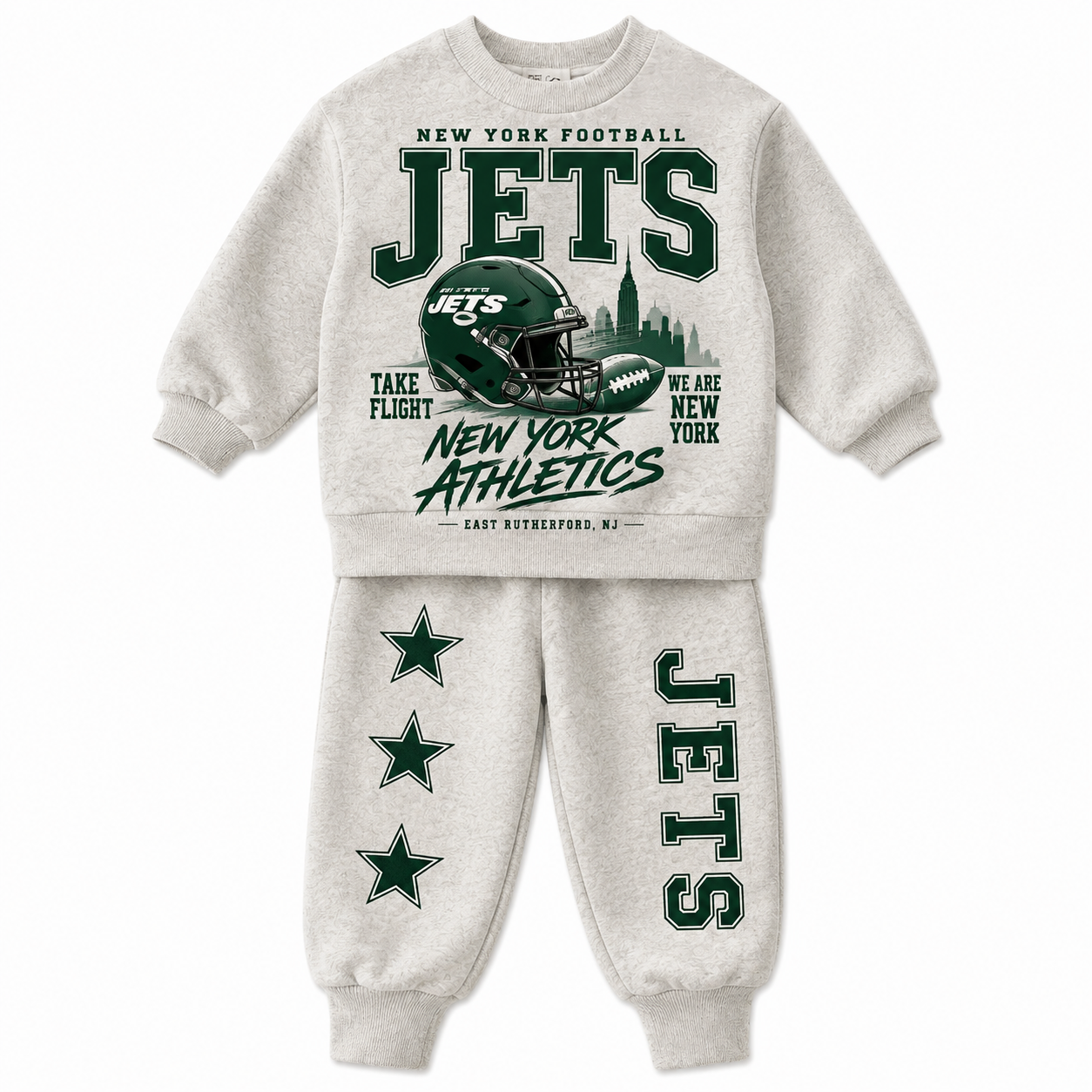 Baby Football Set And Matching Adult Sweater