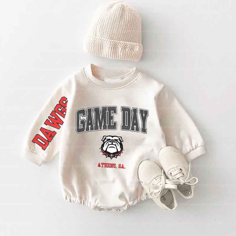 Baby Game Day Romper