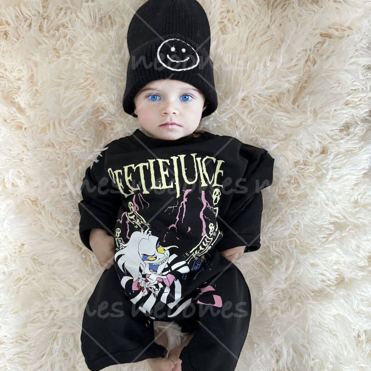 BEETLEJUICE Print Romper