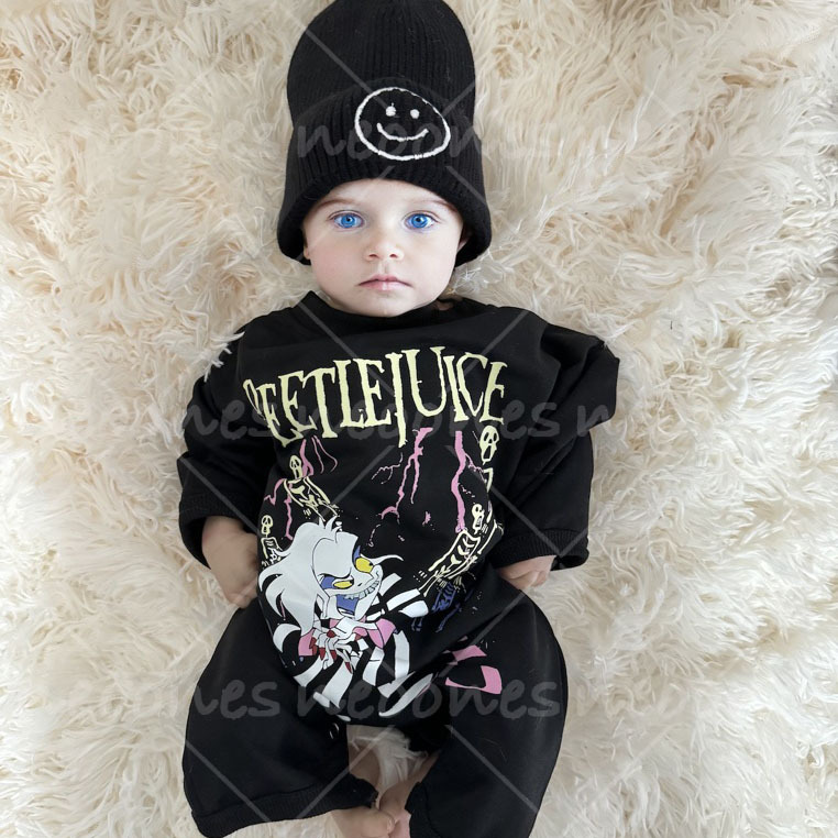 BEETLEJUICE Print Romper