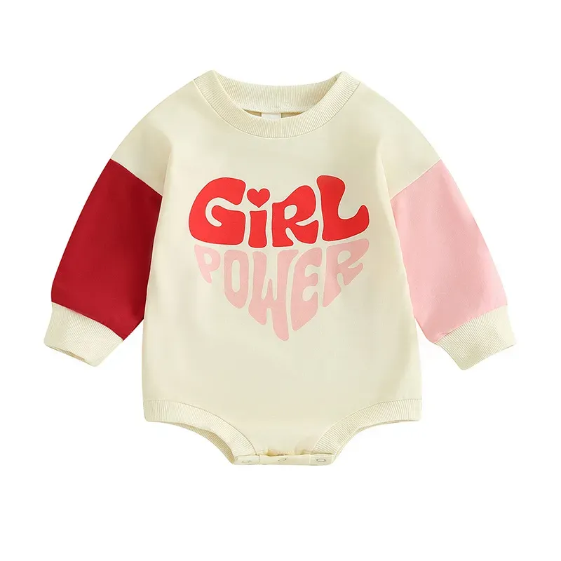 Baby Valentine'Day Romper