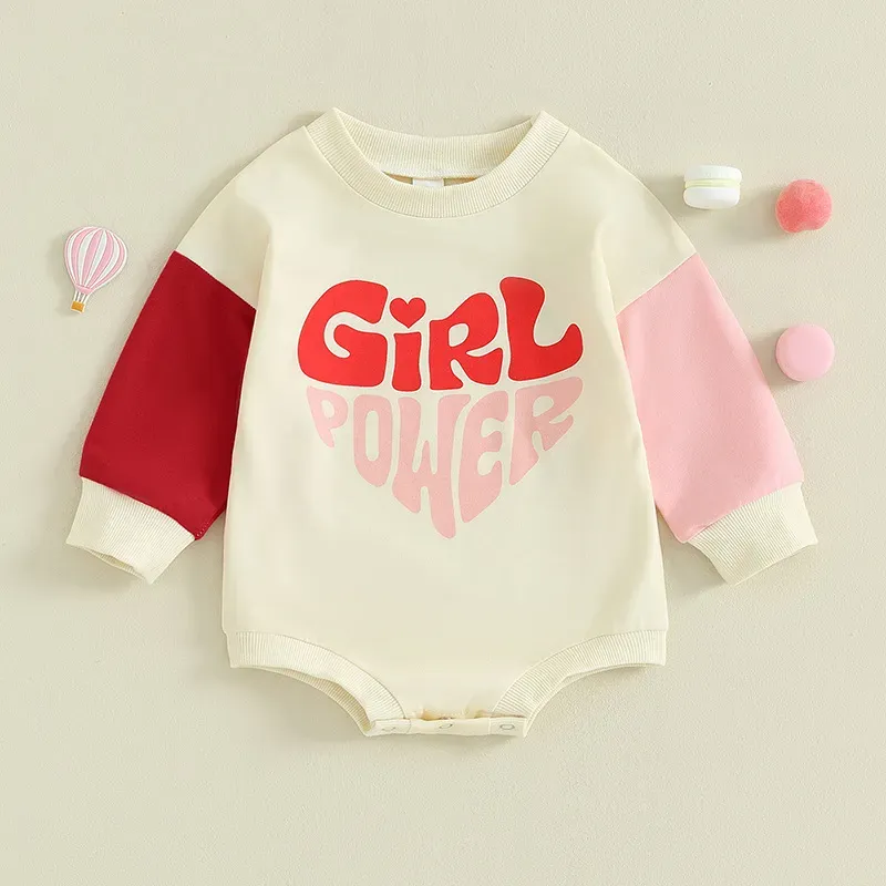 Baby Valentine'Day Romper