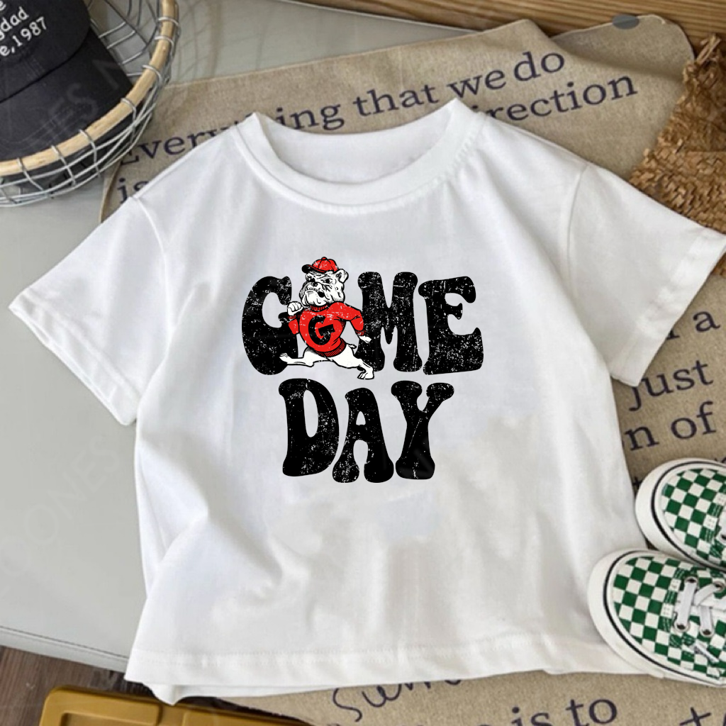 Baby Print Romper And Adult T-Shirt