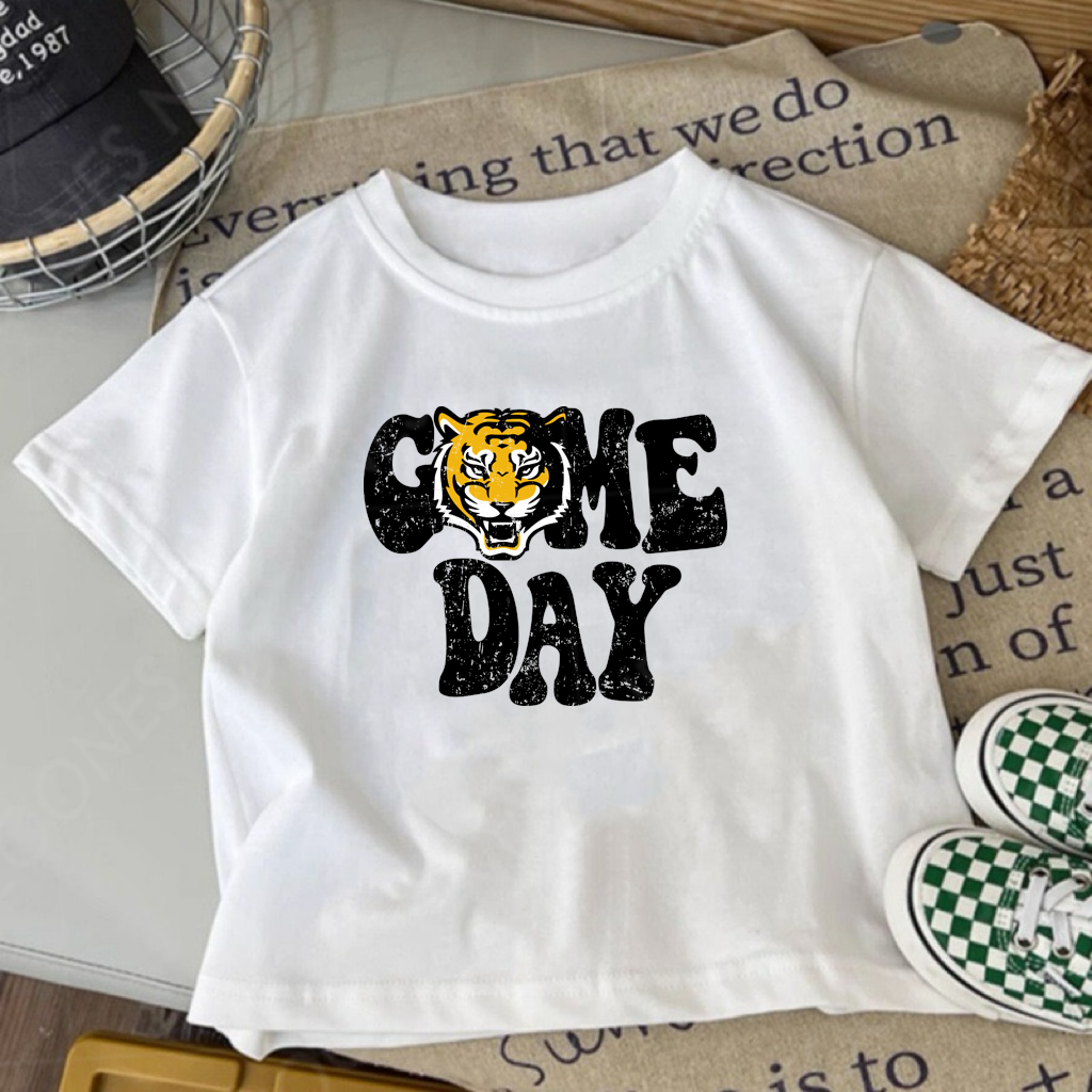 Baby Print Romper And Adult T-Shirt