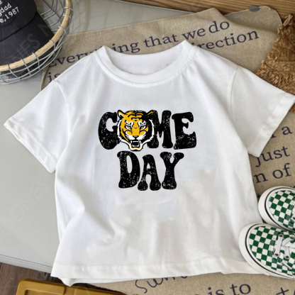 Baby Print Romper And Adult T-Shirt