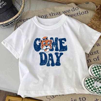 Baby Print Romper And Adult T-Shirt