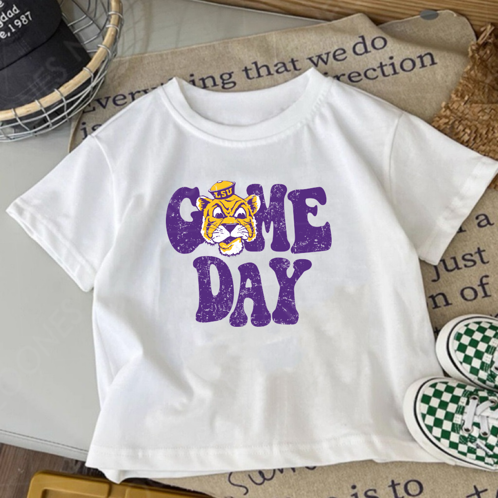 Baby Print Romper And Adult T-Shirt