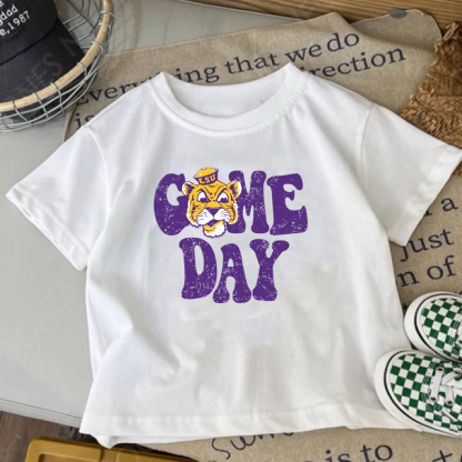 Baby Print Romper And Adult T-Shirt