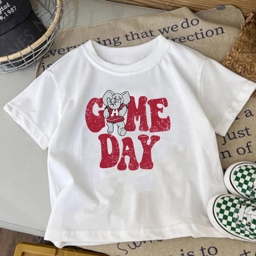 Baby Print Romper And Adult T-Shirt